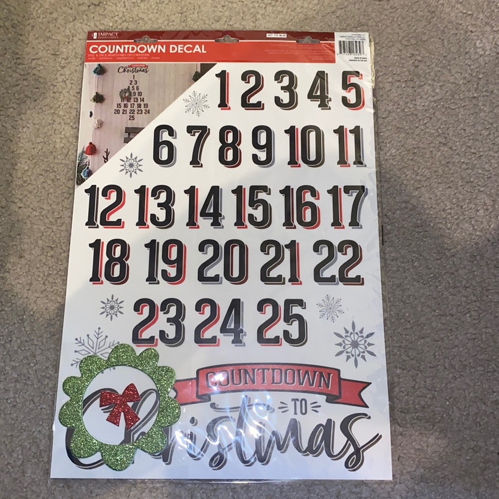 Countdown To Christmas 🎄 Decal